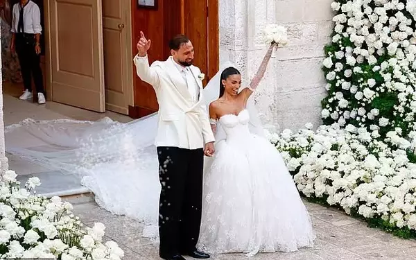 Star Goalkeeper Gianluigi Donnarumma Marries Childhood Sweetheart Alessia Elefante in Lavish Italian Ceremony