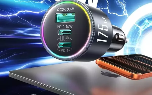 JOYROOM 175W Car Charger: High-Power Charging on the Go