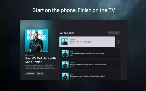Pocket Casts Expands to Apple TV, Offering Seamless Cross-Device Podcast Experience