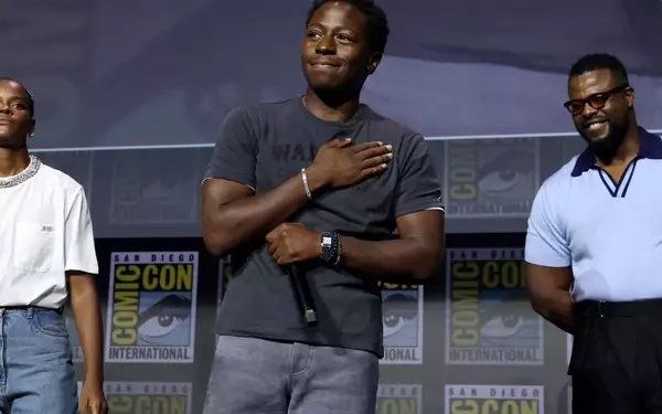 David Jonsson Embodies the New Black Panther, Adorned with a Cartier Panthère