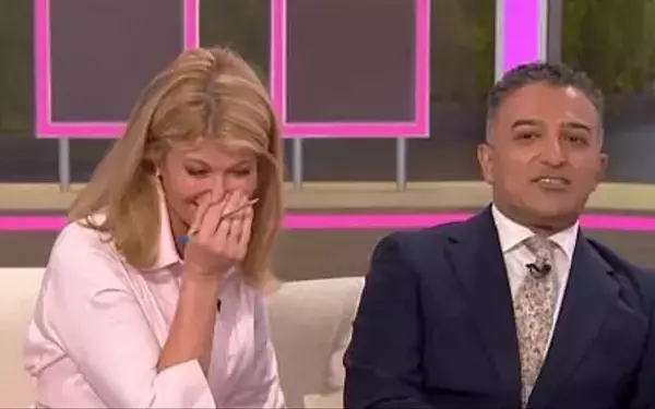 Presenter Kate Garraway's Hilarious Return to GMB After Bathroom Dash