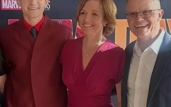 Tom Holland's parents celebrate Spider-Man: Brand New Day premiere
