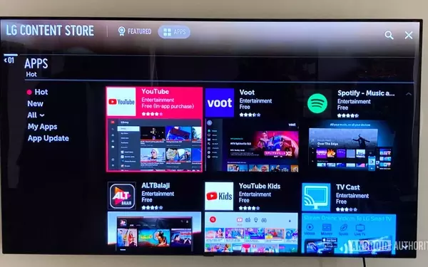 LG Smart TVs Encounter YouTube Screensaver Glitch