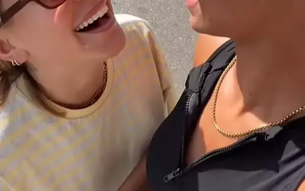 Jazz Saunders Publicly Acknowledges Relationship with Model Eve Alero at Brighton Pride