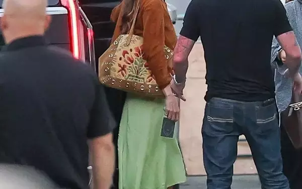 Dakota Johnson's Modern 70s Concert Style