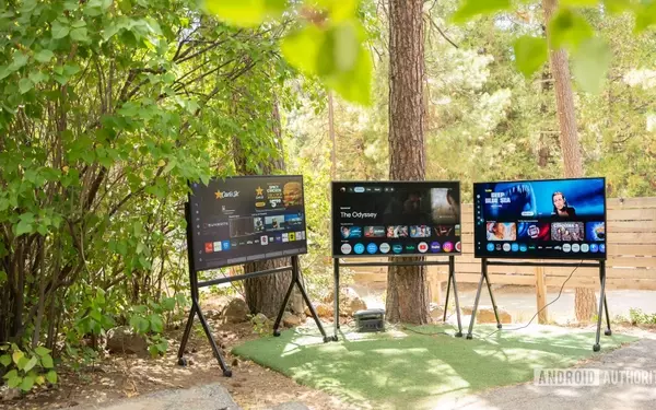 Outdoor TV Showdown: Sylvox Cinema Series vs. Samsung The Terrace vs. SunBrite Solis