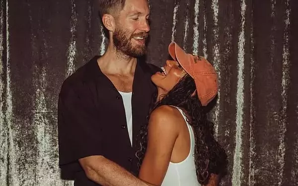 Vick Hope Shares Intimate Moments with Husband Calvin Harris in Glasgow