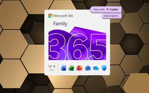 Microsoft 365 Family: Affordable Productivity with 1TB Cloud Storage