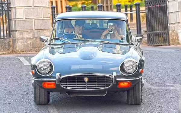 Zendaya and Tom Holland Enjoy a Post-Wedding Drive in Vintage Jaguar