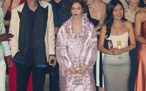 Lily Collins Concludes Filming for "Emily in Paris" Amidst Eiffel Tower Backdrop