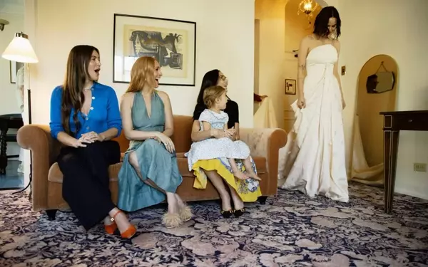 Tallulah Willis's Balenciaga Couture Wedding Dress