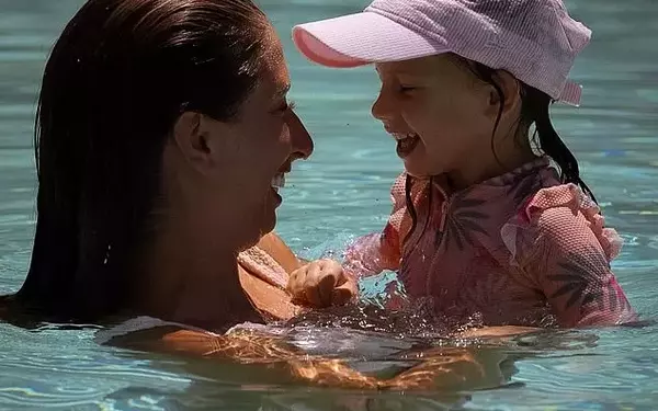 Stacey Solomon Enjoys Family Holiday Teaching Daughter Belle to Swim