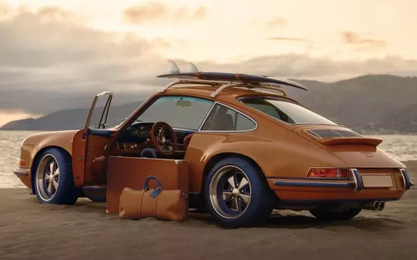 Louis Vuitton's Inaugural Automotive Collaboration with Singer Transforms Iconic Porsche 911s