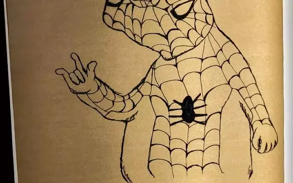 Viral Hand-Drawn Spider-Man Poster Captivates Internet