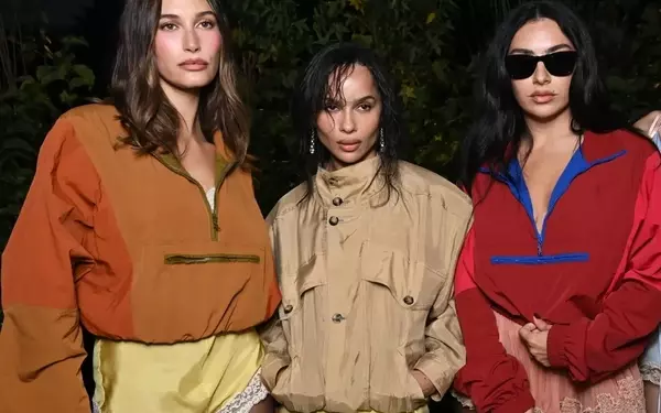 Celebrities Embrace Retro Windbreakers as a Must-Have Fall Fashion Item