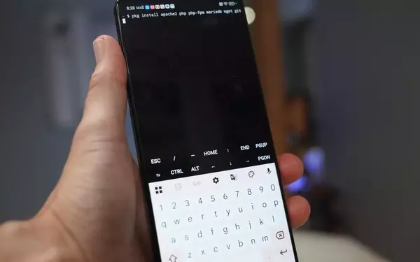 Transforming an Android Device into a Local Area Network Server