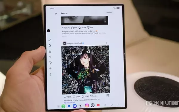 Samsung Resolves One Hand Operation Glitch in Instagram