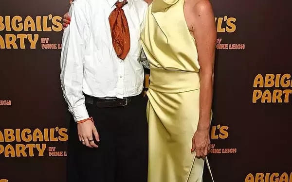 Tamzin Outhwaite's Trans Son Flo Celebrates West End Debut at 'Abigail's Party' Press Night