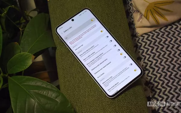 Unlocking Hidden Potential: Discovering Samsung Gallery's Secret 'Labs' Menu