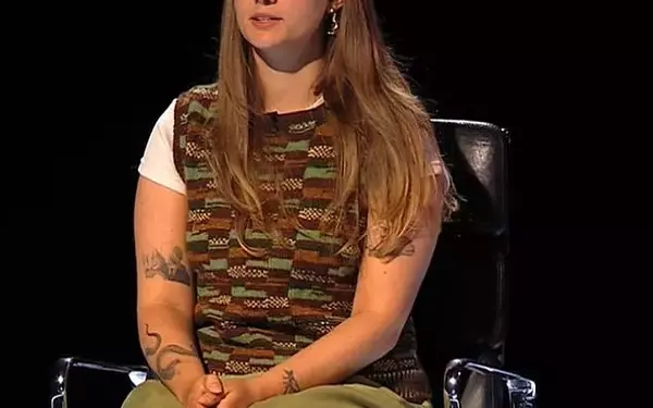 Knitted Vest for London Underground Enthusiast on Mastermind