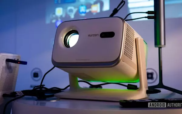 Aurzen BOOM Mini Google TV Projector Sees Significant Price Drop on Amazon