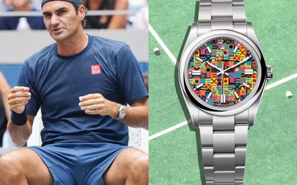 Roger Federer's Unexpected Rolex Choice at Hall of Fame Induction