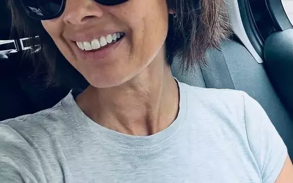 Melanie Sykes embraces new look amid alopecia journey, showcasing versatility with a wig after a striking shaven head campaign