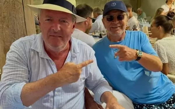 Piers Morgan and Lord Alan Sugar Rekindle Friendship Over Football Taunts in St. Tropez