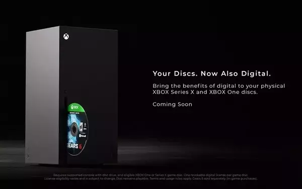 Xbox Introduces Digital Conversion for Physical Games
