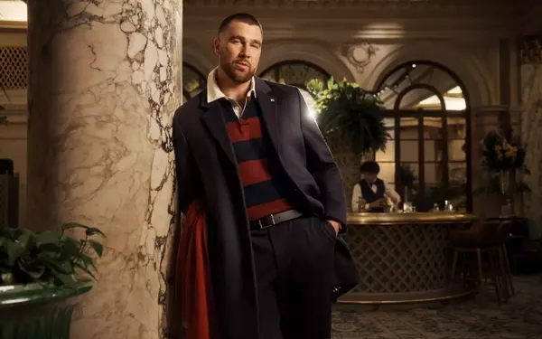 Travis Kelce Discusses His Dynamic Fashion Sense, Partnership with Tommy Hilfiger, and Upcoming Collection