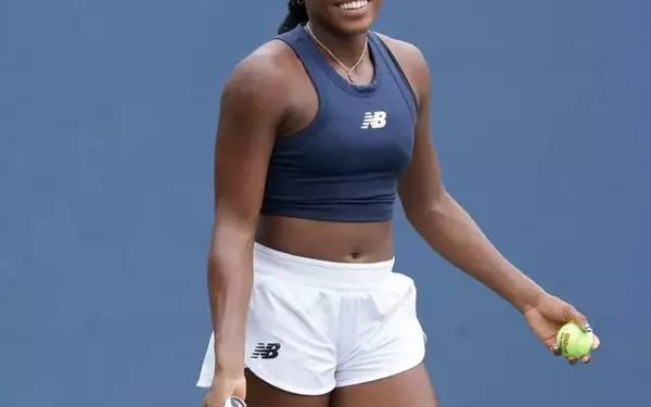 Coco Gauff Unveils Signature 'C' Necklace Ahead of US Open Match
