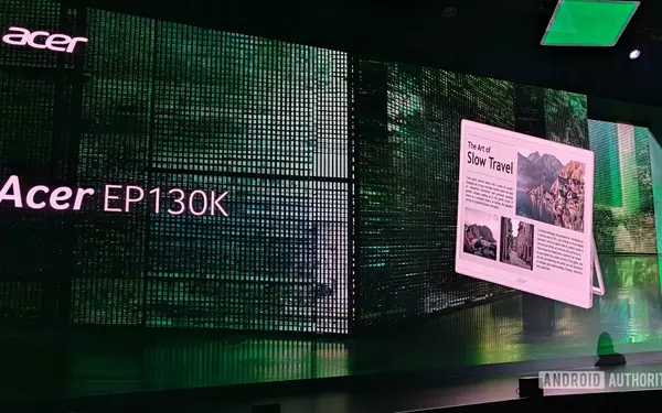 Acer Unveils EP130K ePaper Monitor: A New Horizon for Eye-Friendly Productivity
