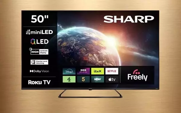Roku and Sharp Launch First UK Mini-LED TV Lineup