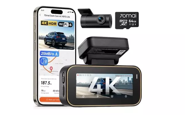 Significant Price Drop for 4K Dual Dash Cam on Amazon