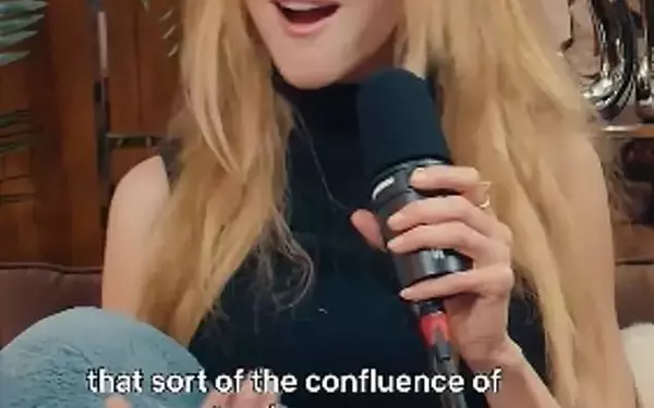 Nicole Kidman's Expressive Eyebrows Spark Fan Discussion During 'Practical Magic 2' Interview