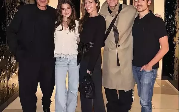 Robbie Williams and Ayda Field's Daughter Teddy, 13, Joins Them in Paris for Rare Family Photo