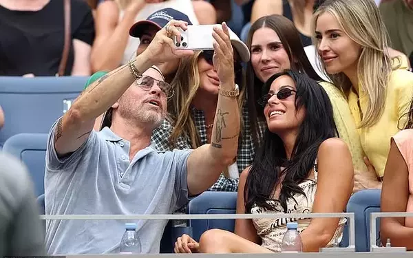 Brad Pitt and Ines de Ramon Enjoy US Open Amid Angelina Jolie's Custody Comments