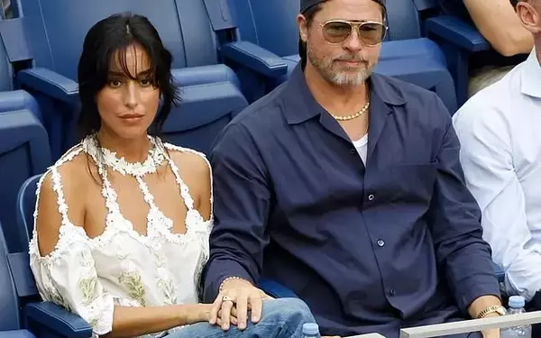Brad Pitt and Ines de Ramon's Near Encounter with Paul Wesley at US Open