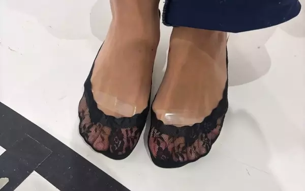 Evelina's 'Barely There' Heels Make a Splash at Area's Spring Show