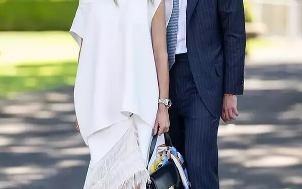 Pip Edwards and Nicholas Nogarotto: A Stylish Debut at Royal Randwick's Surf to Turf Day