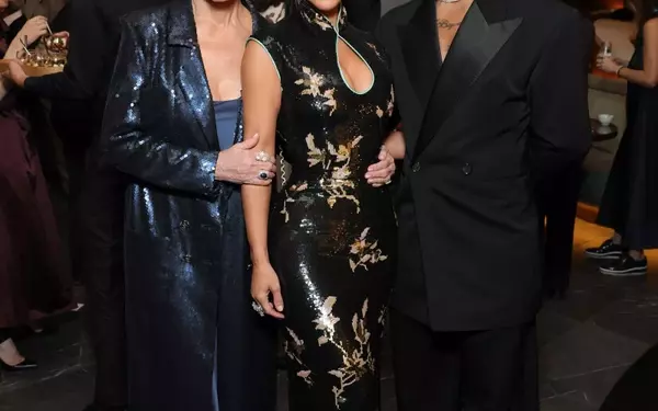 Kim Kardashian and Lewis Hamilton Dazzle at Lucas Museum Opening
