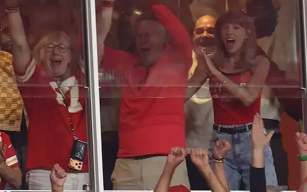 Taylor Swift's "Proud Wife" Moment Goes Viral at Travis Kelce's Touchdown Game