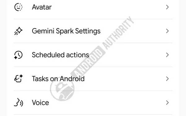 Gemini App Settings Undergo Major Design Overhaul