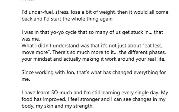 Amy Childs' Journey: Overcoming Yo-Yo Dieting for Lasting Well-being