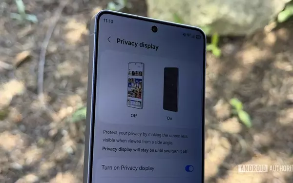 Samsung's Advanced Privacy Display: A Double-Edged Sword?