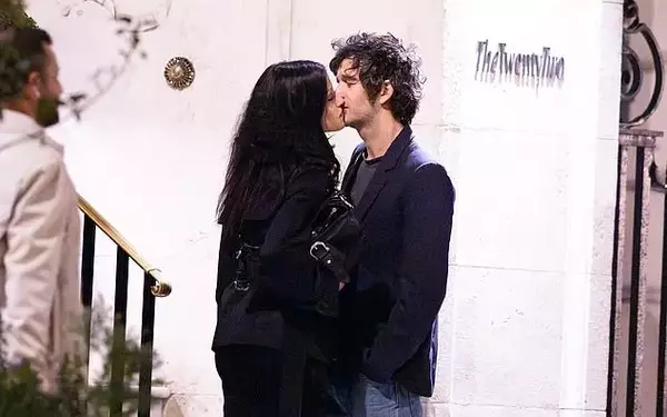 Newlyweds Matty Healy and Gabbriette Bechtel Display Affection on Mayfair Date