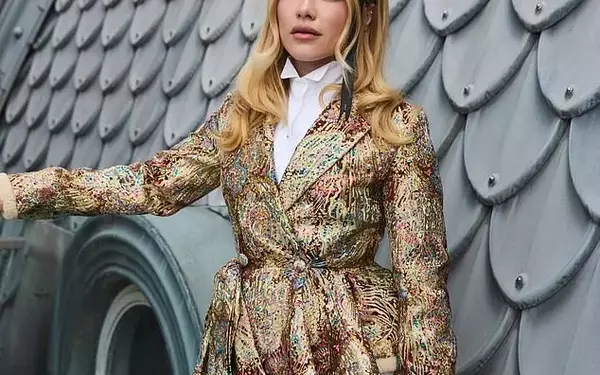 Florence Pugh Dazzles in Dior at 'East Of Eden' Photocall