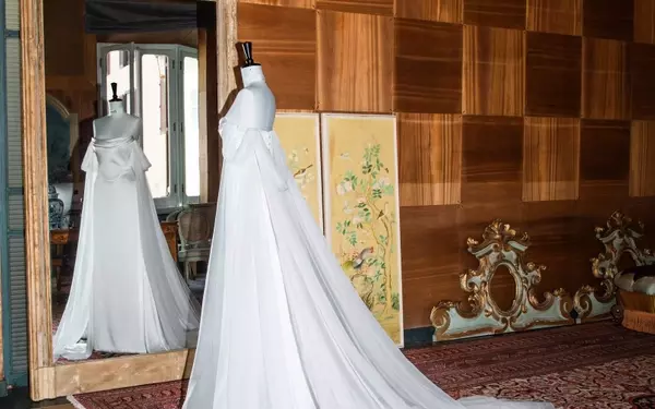 Dove Cameron's Dream Wedding Gown by Valentino
