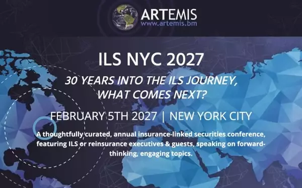 Artemis ILS NYC 2027: Early Registration Open for Cat Bond and ILS Conference