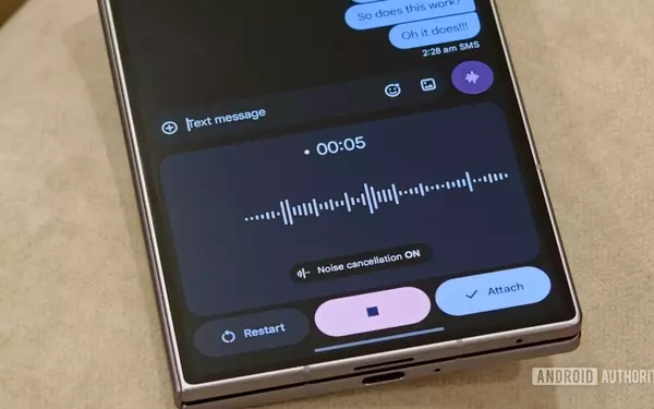 Google Messages Streamlines Voice Note Initiation